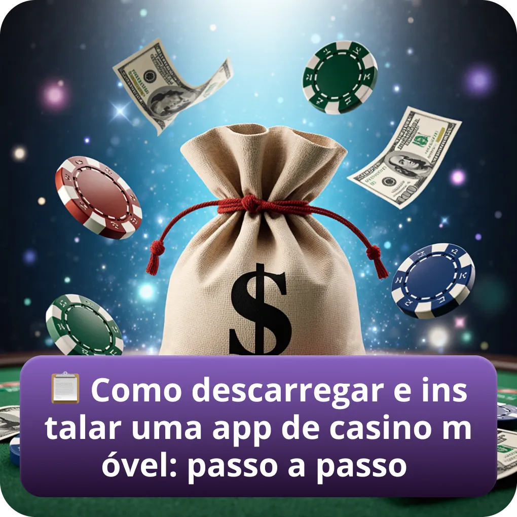 Como fazer download e instalar uma app de casino móvel: guia passo a passo