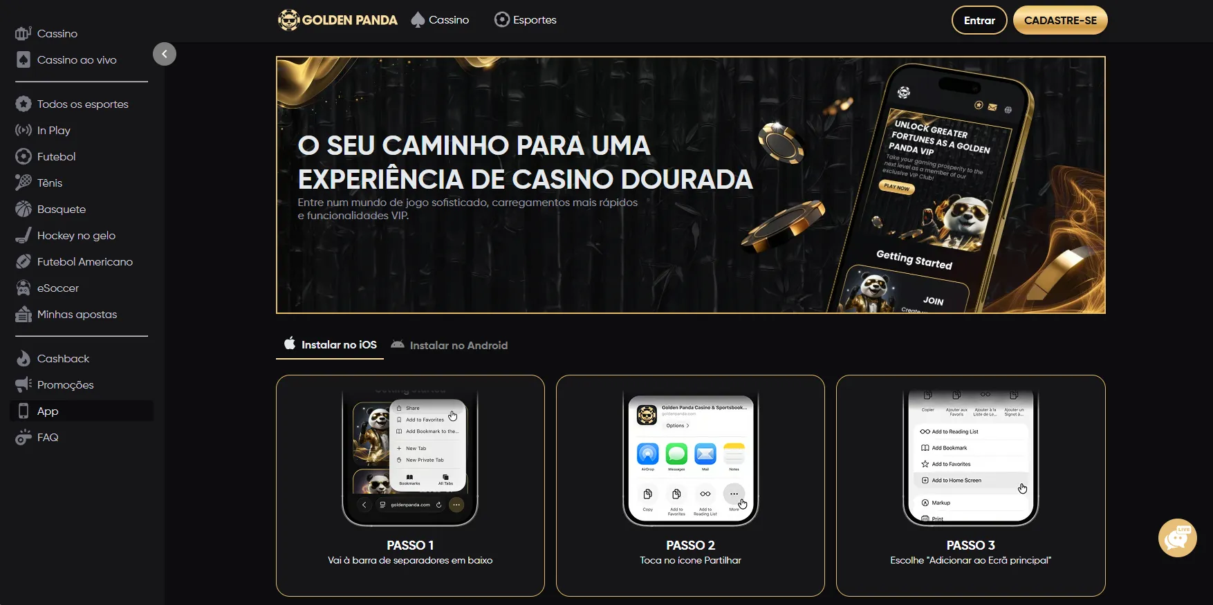 Casino online no telemóvel: apps e versão mobile