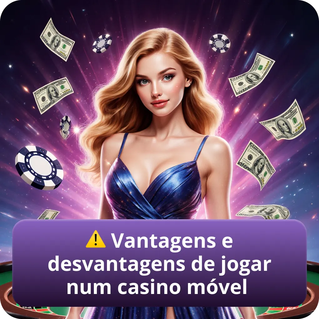 Vantagens e desvantagens de jogar em casino através do telemóvel