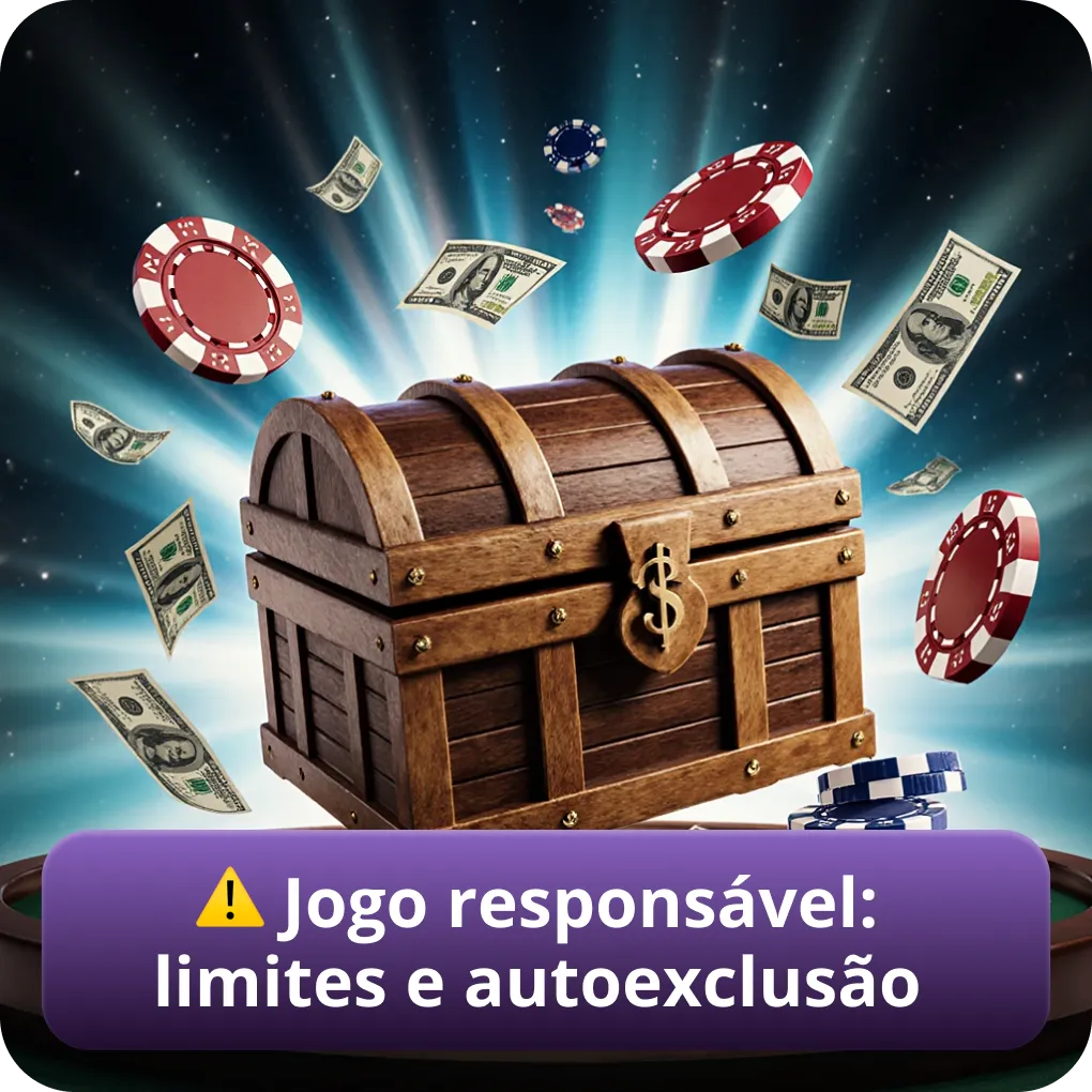 Jogo responsável: definir limites e opções de autoexclusão